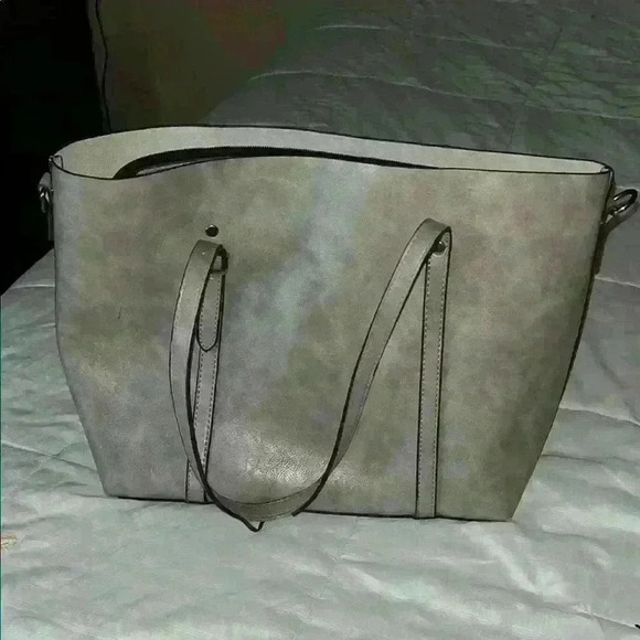 Elegant Gray Tote Bag - Picture 4 of 4